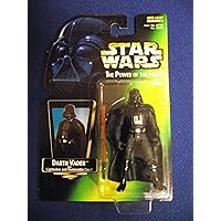 Star Wars Us Power Of The Force 2 Green Card Darth Vader With Lightsaber And Removable Cape