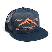 DEPARTED Men's Mesh Trucker Hat with Print/Motif - Snapback Cap - No. 351