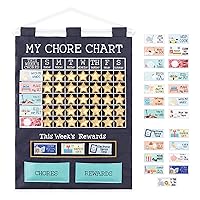The Peanutshell Toddler Chore Chart, Reward Chart for Kids, 58 Pieces