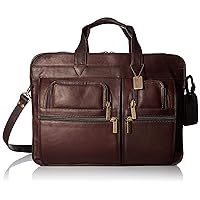 Claire Chase Jumbo Executive Computer Brief, Cafe, One Size