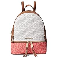 Michael Kors Rhea Zip Medium Backpack Dahlia Multi One Size