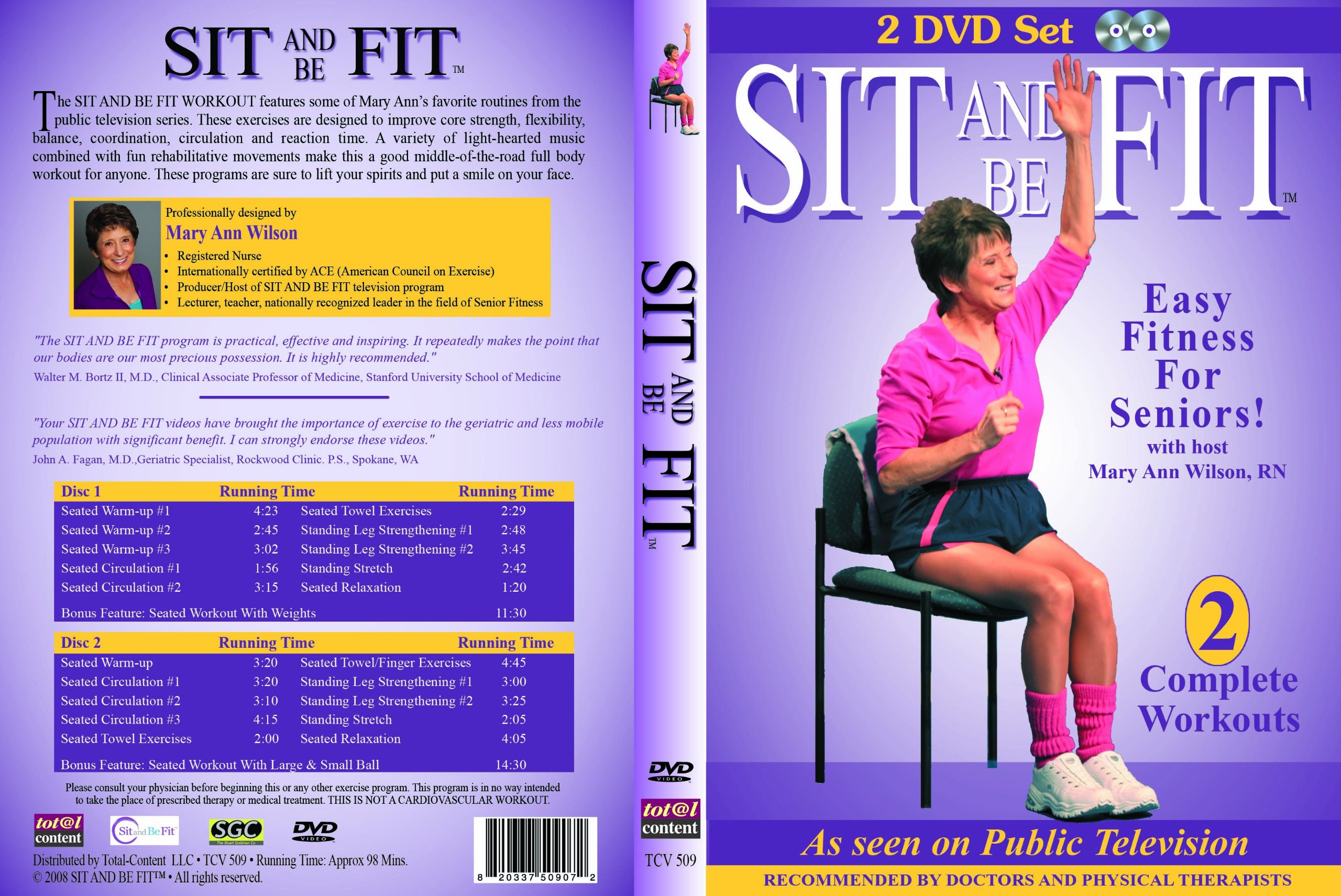 Sit and Be Fit: Easy Fitness for Seniors - Complete Workouts