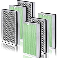 [T0XIN ABS0RBER] 25 Replacement Filter Compatible with MA Air Puri-fier 25 Series, 3-in-1 Composite Filtration with Upgrade Aotivated Carbcn Filter, HI3 HEPA and Fine Pre-Filter, Pack of 6