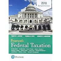 Pearson's Federal Taxation 2018 Comprehensive Plus MyLab Accounting with Pearson eText -- Access Card Package Pearson's Federal Taxation 2018 Comprehensive Plus MyLab Accounting with Pearson eText -- Access Card Package Printed Access Code