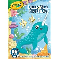 Crayola Under The Sea Coloring Pages and Stickers, Coloring Book