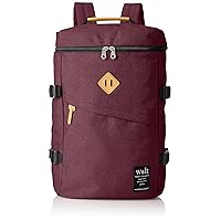 Walt(ウォルト) Men's Backpack, Wine