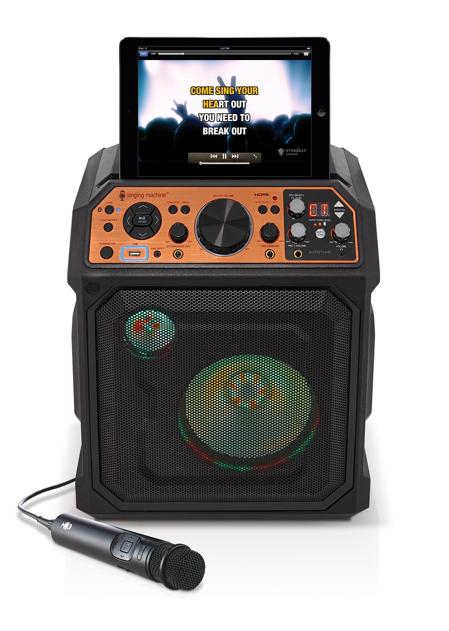 Mua Singing Machine SDL2093 Studio All-In-One Entertainment System, Karaoke  Machine with Microphone trên Amazon Mỹ chính hãng 2023 | Fado