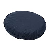 DMI 16-inch Convoluted Molded Foam Ring Donut Pillow Seat Cushion for Hemorrhoids, Back Pain, Tailbone Relief Cushion, Navy