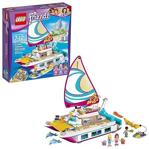 Friends Sunshine Catamaran 41317 Building Kit (603 Piece)