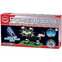 E-Blox Power Blox Builder - Plus Kit 3D LED Light-Up Building Blocks Toys Set for Kids Ages 8+