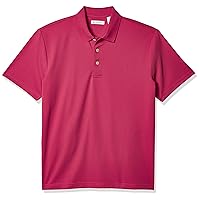 Cubavera Men's Essential Textured Performance Polo Shirt, Moisture-Wicking Technology, Regular Fit (Size Small-5x Big & Tall)