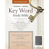 The Hebrew-Greek Key Word Study Bible: ESV Edition, Black Bonded Leather Indexed (Key Word Study Bibles) The Hebrew-Greek Key Word Study Bible: ESV Edition, Black Bonded Leather Indexed (Key Word Study Bibles) Leather Bound Paperback Hardcover