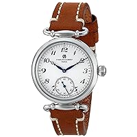 Charles-Hubert, Paris Women's 6957-W Premium Collection Analog Display Japanese Quartz Brown Watch