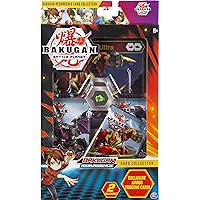 Bakugan, Deluxe Battle Brawlers Card Collection with Jumbo Foil Maxotaur Ultra Card, for Ages 6 and Up