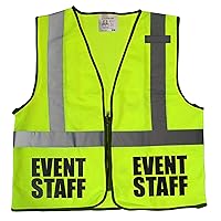 Event Staff Mesh Vest, Trade Show, Safety Vest, Expo, Convention, Exhibition