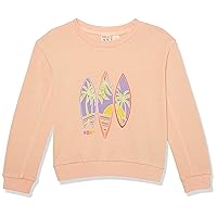 Roxy Girls' Oh Happy Day Fleece Sweatshirt