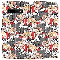 Wallet Case Replacement for Samsung Galaxy S23 S22 Note 20 Ultra S21 FE S10 S20 A03 A50 Cute Magnetic Card Holder Frenchie Folio Flip Puppy PU Leather Dogs Snap Cover French Bulldog