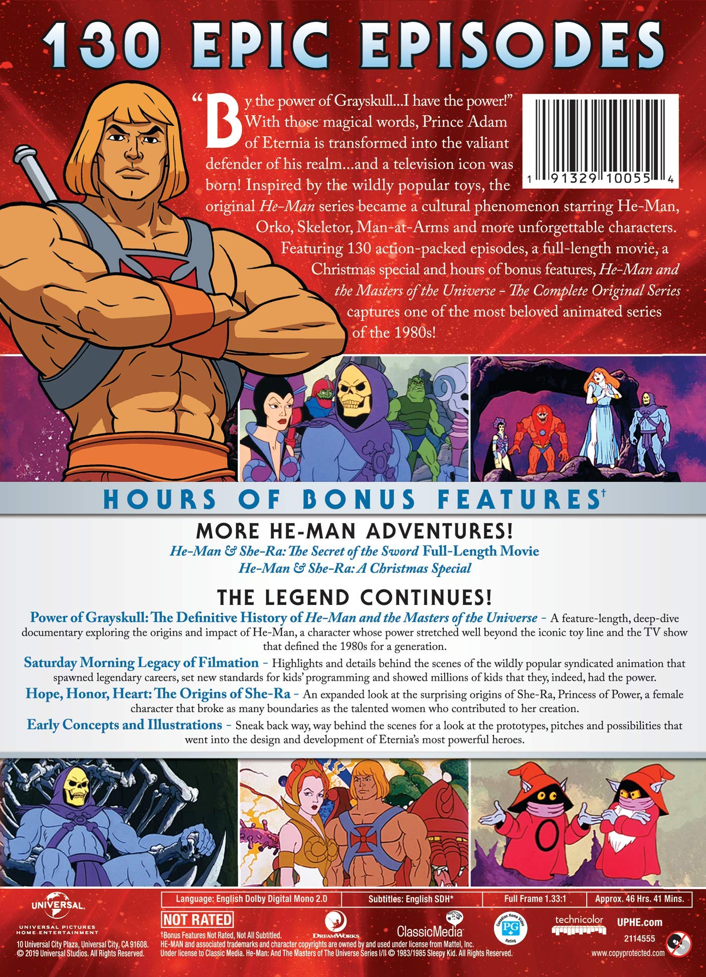 He-Man and the Masters of the Universe: The Complete Original Series [DVD]