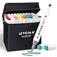 121 Colors Dual Tip Alcohol Based Art Markers,120 Colors plus 1 Blender  Permanent Marker 1 Marker Pad with Case Perfect for Kids Adult Coloring  Books Sketching Card Making 