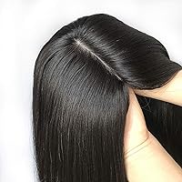 通用 Customized jewish wigs for women human hair Unprocessed 12-20 inch Brazilian hair Kosher wigs Sheitel (14 inch, Dark Brown Hair Color)