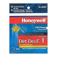 Honeywell H32001 Dirt Devil Style 1 Replacement Belts