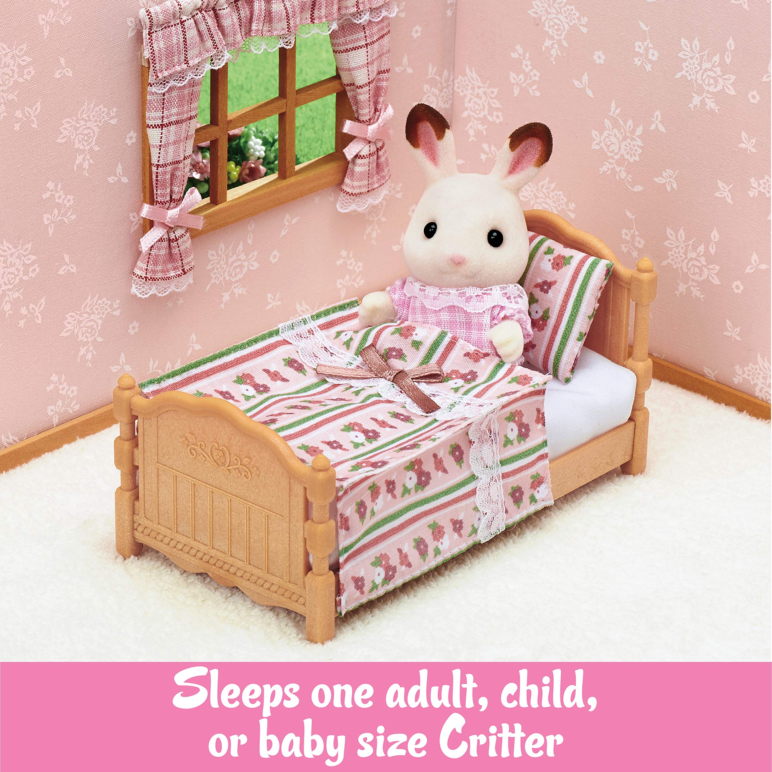 Calico Critters, Doll House Furniture and Décor, Bed & Comforter Set