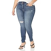 Angels Forever Young Women's Size Curvy Skinny Jeans, Rome, 20 Plus