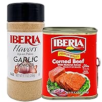 Iberia Corned Beef, 12 oz + Iberia Garlic Powder, 9.1 Oz