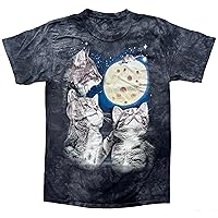 The Mountain Three Kitten Cheese Moon T-Shirt