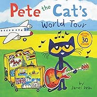 Pete the Cat's World Tour: Includes Over 30 Stickers! Pete the Cat's World Tour: Includes Over 30 Stickers! Paperback Kindle Audible Audiobook Library Binding
