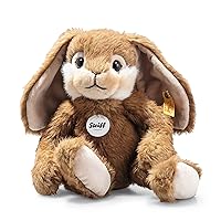 Steiff Bommel Dangling Rabbit, Glazed Ginger Brown, Premium Stuffed Animal Plush