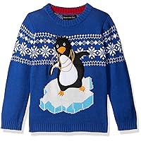 Blizzard Bay Boys' Ugly Christmas Sweater Animals