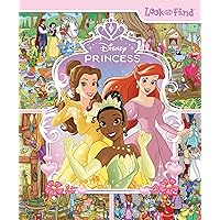 Disney Princess Cinderella, Tangled, Aladdin and More!- Look and Find Activity Book - PI Kids Disney Princess Cinderella, Tangled, Aladdin and More!- Look and Find Activity Book - PI Kids Hardcover