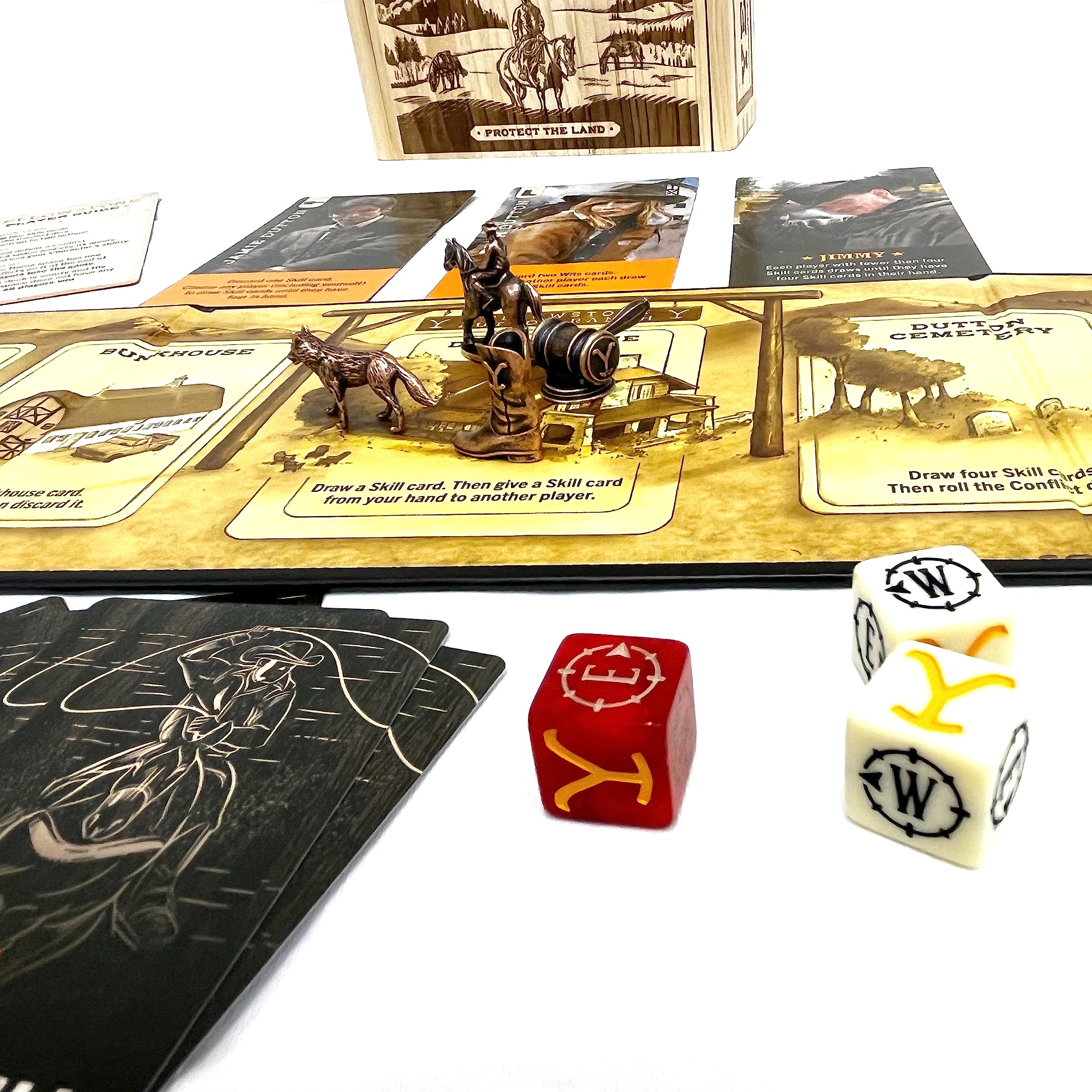Yellowstone – The Cooperative Board Game for Adults and Your Next Game Night - Inspired by The Hit  Yellowstone TV Series, Great Gift - from Buffalo Games