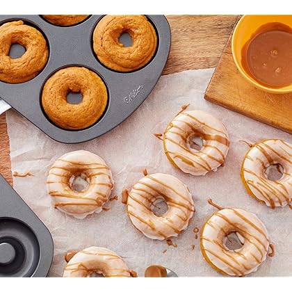 Wilton Non-Stick 6-Cavity Donut Baking Pans, 2-Count