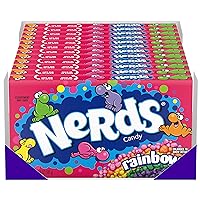 Candy, Rainbow, 5 Ounce Movie Theater Candy Boxes (Pack of 12)