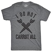 Mens I Do Not Carrot All T Shirt Funny Sarcastic Easter Adult Humor Care Tee