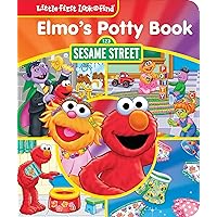 Sesame Street Elmo, Zoe, Count, and More! Elmos Potty Book Little First Look and Find Activity Book PI Kids