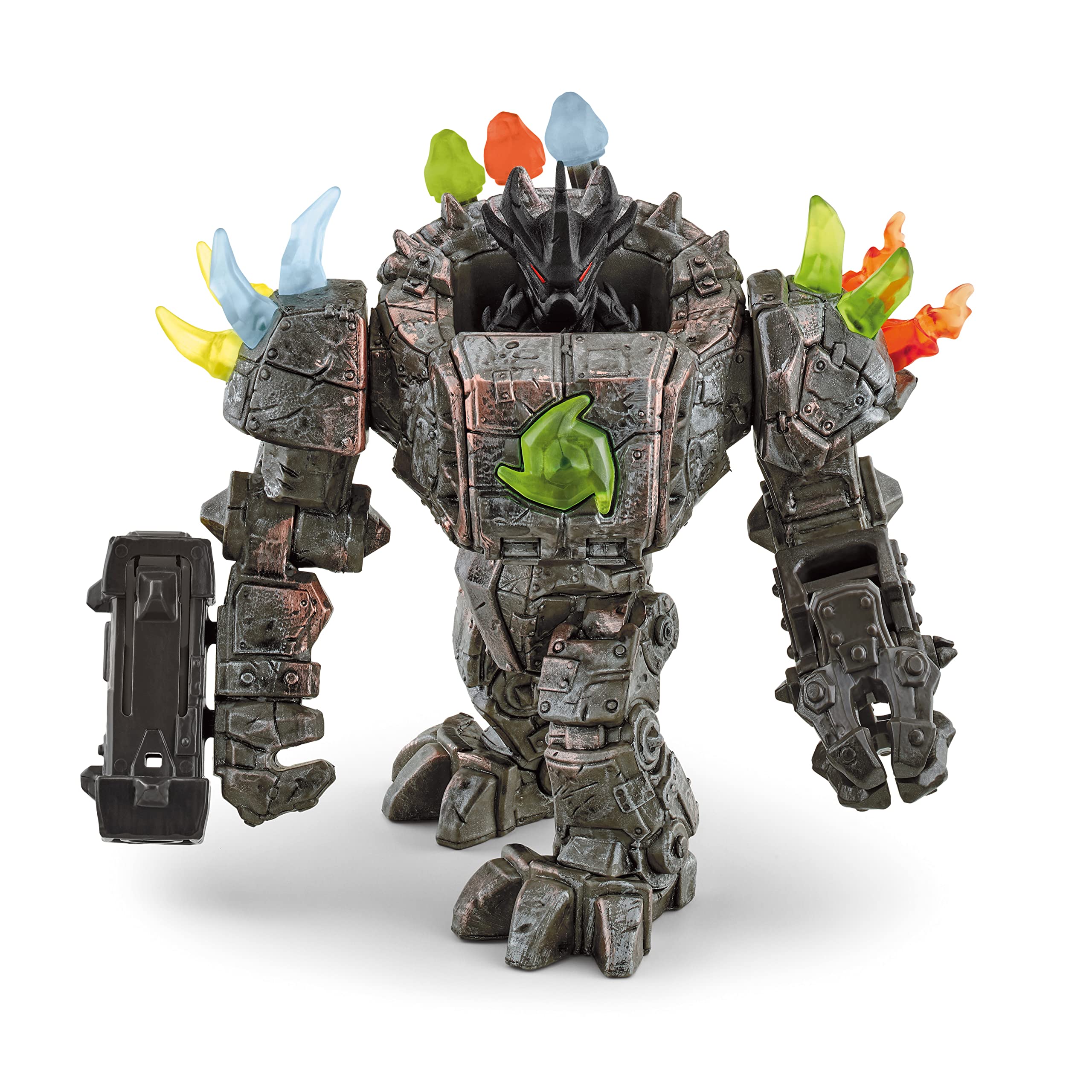 Schleich Eldrador 20-Piece Robot Toy Playset for Boys and Girls Ages 7+, Master Robot with Mini Creature, Multi