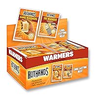 HotHands Hand & Toe Warmers - Long Lasting Natural Odorless Air Activated Warmers - 24 pair hand warmers & 8 pair toe warmers (Pack of 1)