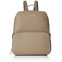 Lava Gagerie B92-14-03 Embossed Leather Backpack, Gray