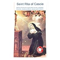relic card 3rd Class Saint Rita of Cascia Patron Lost Impossible Causes Sickness Wounds Marital Problems Abuse Mothers Rita de Casia Causas imposibles problemas maritales