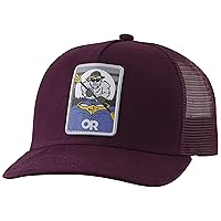 Outdoor Research Kids' Squatchin' Trucker Cap Burgundy