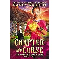 Chapter and Curse: A Paranormal Women's Fiction Cozy Mystery (Vampire Book Club 2)