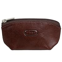 Men's Small Top Leather Coin Purse Pouch/Wallet