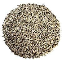 100% Organic Rye Berries, Non-GMO, Kosher, Raw, Bulk Seeds, Whole Grain, Product of the USA (5 lbs)