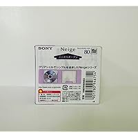 Sony Neige 80 Minute Blank minidisc 10 disc Pack