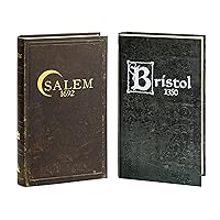Salem 1692 and Bristol 1350 Board Game Bundle - Games of Strategy, Deceit, Cards, and Luck