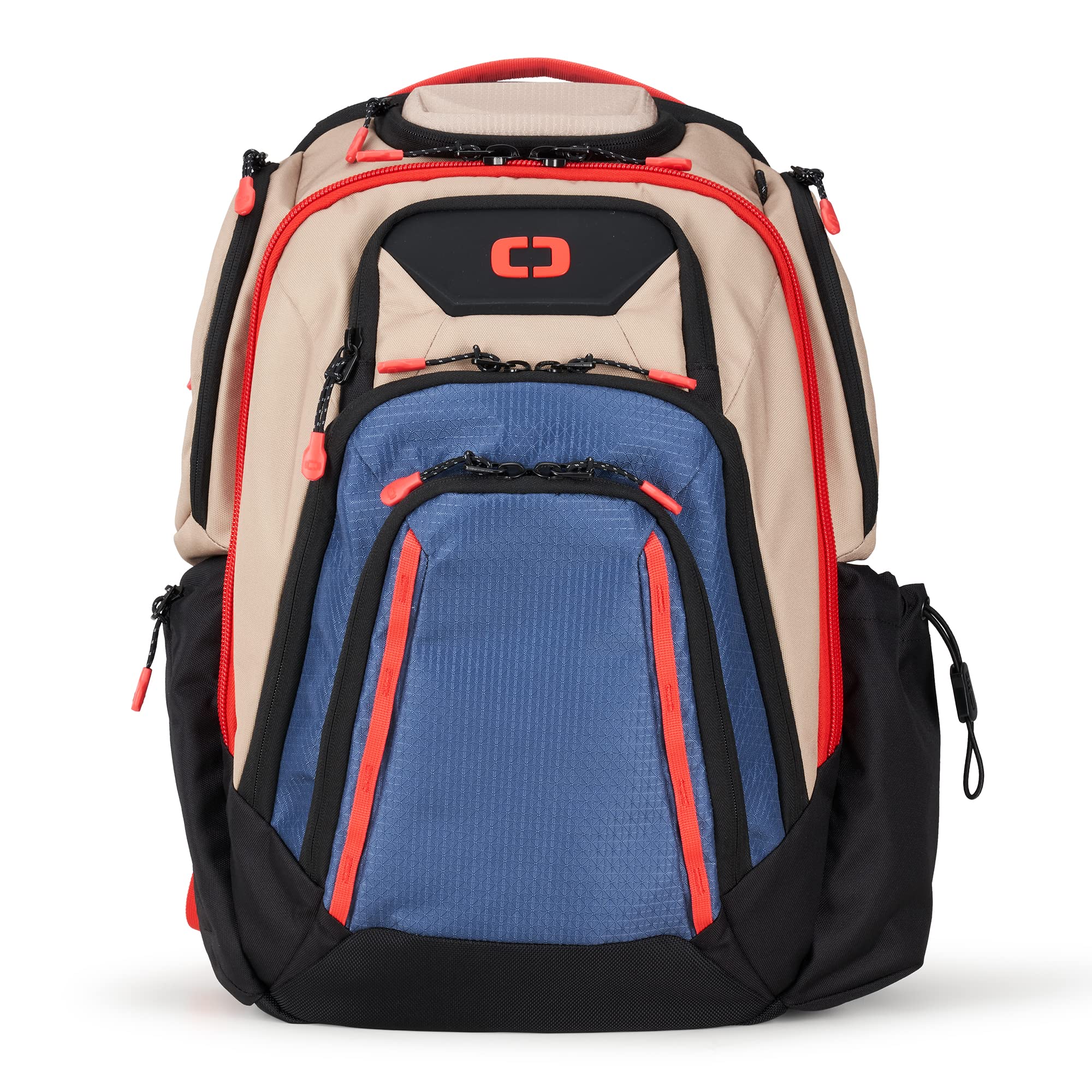 OGIO Renegade PRO Backpack (Renegade Pro, Tan/Blue/Red)