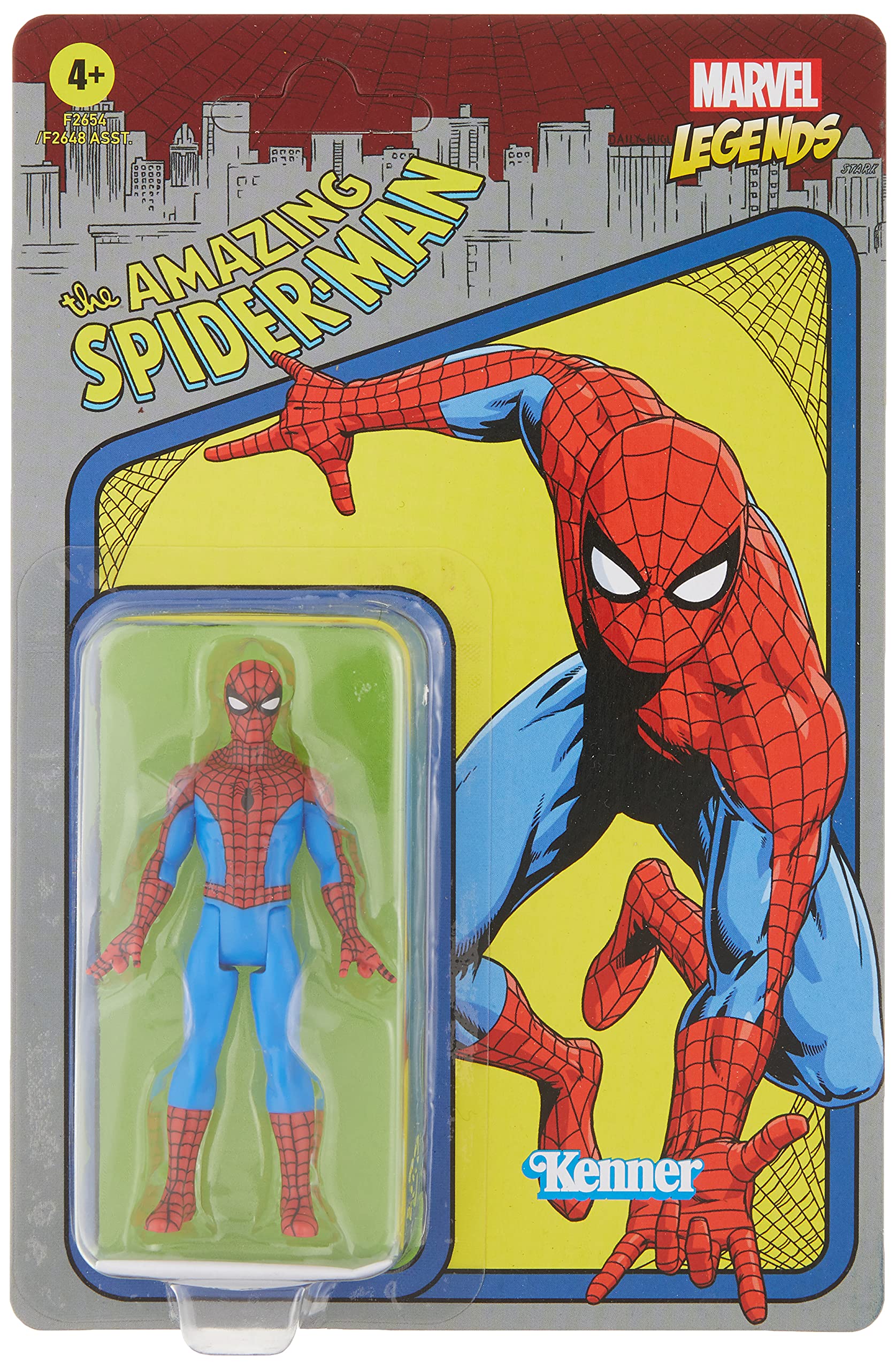 Mua Hasbro Marvel Legends Series  Retro 375 Collection Spider-Man  Action Figure Toy trên Amazon Mỹ chính hãng 2023 | Giaonhan247